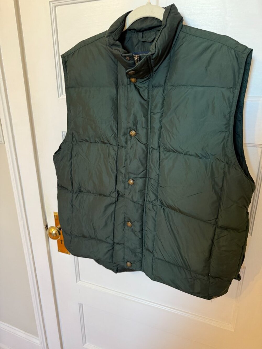 Vintage 90's Woolrich Green Puffer Vest